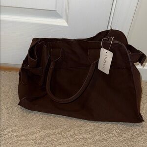 Elegant Brown Tote Bag